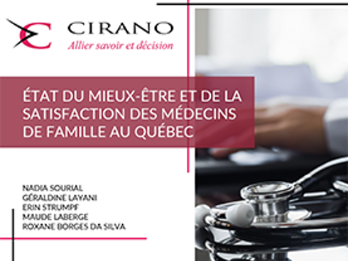 Etat Du Mieux Etre Et Statisfaction Mdf Au Qc 2026 2